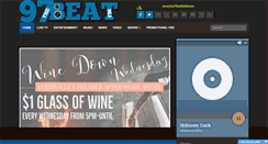 Desktop Screenshot of 97thebeatfm.com