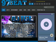 Tablet Screenshot of 97thebeatfm.com